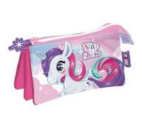 ARDITEX Trousse multi poches - Licornes - 21x11 cm multicolore G