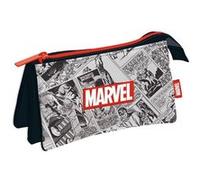 ARDITEX Trousse multi poches - Marvel - 21x11 cm multicolore G