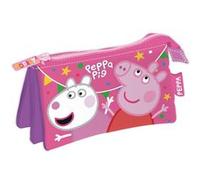 ARDITEX Trousse multi poches - Peppa Pig - 21x11 cm multicolore G