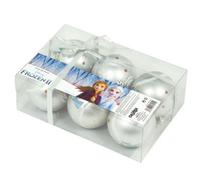 Arditex WD13419 Paquet de 6 boules Arbre de Noël diamètre 8 cm. de Disney-Frozen II