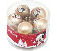 Arditex WD13424 10 Balles Pack Arbre de Noël 6 cm de diamètre. de Disney-Mickey
