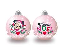 ARDITEX WD14012 Lot de 10 Boules de Sapin de Noël diamètre 6 cm de Disney-Minnie