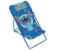 ARDITEX WD16136 Chaise longue pliable Disney-Lilo & Stitch 43 x 66 x 61 cm