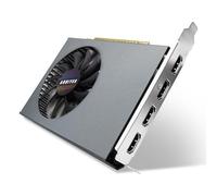 ARDIYES GT 730 Carte graphique 4 Go GDDR3 GPU 4X HDMI, 4 affichages indépendants, configuration multi-moniteurs, carte vidéo DDR3 64 bits pour ordinateur PC ITX Single Slot PCI Express