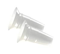 ARDO Lot de 2 inserts de bride de coquilles d'allaitement 22 mm pour allaitement. Boucliers d'allaitement transparents pour plus de confort lors du pompage et de l'expression du lait. Utilisation avec