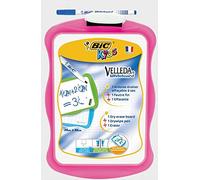 Ardoise 20x31 cm ROSE - BIC - Avec 1 effacette + 1 Velleda