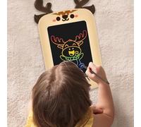 Ardoise à Écrire | Ardoise LCD en Forme de Bois de Cerf - Tablettes Effaçables 21,6 cm pour Activités de Voyage,Pour Salle de Classe, Maternelle, Voyage, Maison, Fête, Anniversaire et Jour des