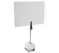 Ardoise A6, blanc, kit de 20