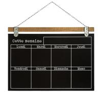 Ardoise agenda semainier 69 × 50 cm - Atmosphera créateur d'intérieur