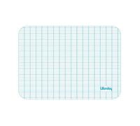 Wonday Ardoise scolaire 2 faces 25×17,5 cm blanche effaçable sans cadre