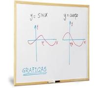 Ardoise blanche pour feutre 40x60 cm G