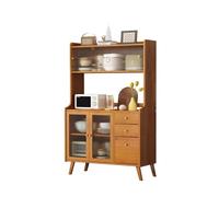 Ardoise Buffet Ménage Cuisine Bols et Baguettes Armoire de Rangement Salon Armoire à Thé avec Porte Armoire à Vin Armoire de Cuisine