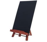 Ardoise chevalet acajou A4 G