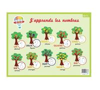 ARDOISE CHIFFRES & CALCUL 32 x 42 cm BOUCHUT