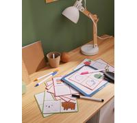 Ardoise d'apprentissage blanc TU