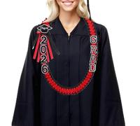Ardoise de frappe, tissu polyester fin, chaîne de fleurs de graduation, ce produit convient aux garçons, adolescents, lycées, célibataires et universités, fêtes, cérémonies et, verwijzen naar de