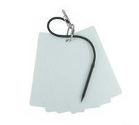 Ardoise de plongée en acier inoxydable, tableau d'écriture sous-marin 316 de qualité marine avec règle, carnet de bord de plongée multi-pages pour notes (B)