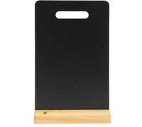 Ardoise de table avec feutre blanc - L 33,5 x l 21 cm