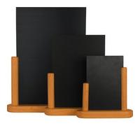 Ardoise de table ELEGANT, petit, acajou