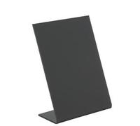 Ardoise de table L-SHAPE, A6, noir