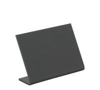 Ardoise de table L-SHAPE, A7, noir