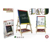 Woomax Echo Standing And Double Face Blackboards 68 Cm Doré