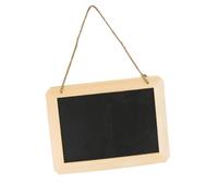 Ardoise en bois à suspendre 25 x 18,5 x 1 cm