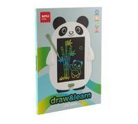 Ardoise LCD - APLI - Panda - Ultralégère - Pour enfants - 3 ans et plus
