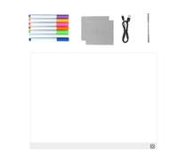 Ardoise Lumineuse LED pour Peinture 7 Couleurs Contrôle Tactile Effaçable