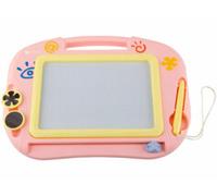 Ardoise magique avec stylo et tampons - coloris rose Playtastic