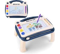 Ardoise Magique Grande avec Pieds,Tableau de Dessin Magnétique Effaçable pour Enfant Jouets 2-5 Ans avec autocollant