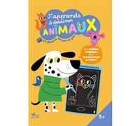 Ardoise magique - J'apprends à dessiner les animaux Sandra Collet (Traduction), Alena Razumova (Illustration), Lucie Austin (Auteur)
