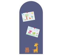 Ardoise Magnétique Déco Murale,Arqué Pelable Écriture Fluide Interactif,Stickers muraux pour décoration de salle de jeux d'- Idéal pour maison, chambre, salle de jeux, école