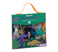 Ardoise magnétique Multi jeux Dinosaure Floss & Rock