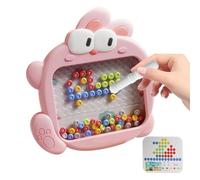 Ardoise Magnétique pour,Jeu Magnétique pour Enfant 1 2 3 Ans - Jeu Éducatif Ludique pour Fille Garçon Voyage Maison École Anniversaire Noël