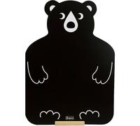 Ardoise Mural Ours Enfant Pour Écriture À La Craie Avec Plumier En Bois Noir TU
