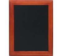 Securit – Tableau noir WBU-M-40 – Résistant aux intempéries – Cadre acajou – 40 x 50 cm