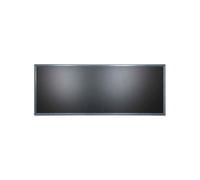 Ardoise murale en bois couleur anthracite dimensions 166 x 66 cm - Fabrication française