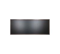 Ardoise murale en bois couleur chocolat dimensions 166 x 66 cm - Fabrication française