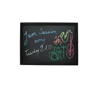 Ardoise murale noire 60x80 cm Noir G