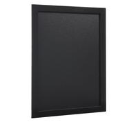 Ardoise murale rectangulaire , 30 x 40 cm, black