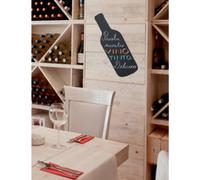 Ardoise murale SILHOUETTE 'Bouteille'