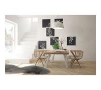 Ardoise murale Silhouette CHALKBOARD XXL, set de 6