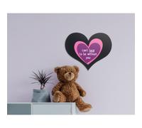 Ardoise murale SILHOUETTE 'Coeur'