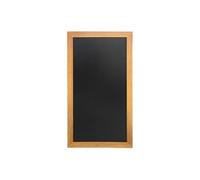 Securit Tableau noir mural finition laquée Ébène 56 x 100 cm