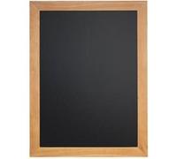 Securit Tableau noir mural finition laquée 60 x 80 cm Teck