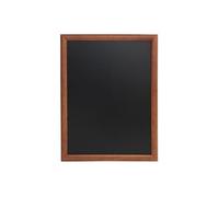Securit Tableau noir mural finition laquée 70 x 90 cm Marron foncé