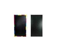 Ardoise noire avec une Face modèle moderne 94 x 52 cm