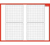 ARDOISE QUADRILLAGE 32 x 42 cm BOUCHUT