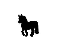 Ardoise silhouette cheval